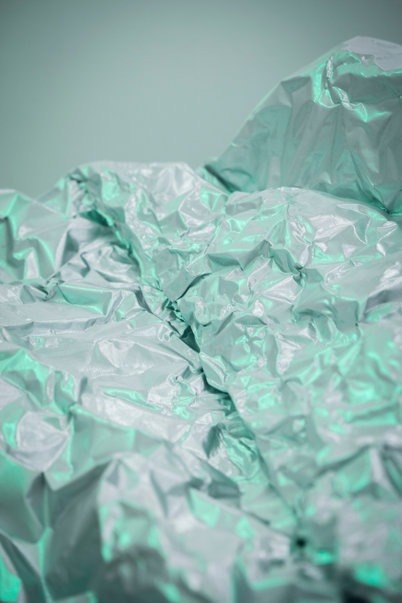 スキャニングされるシルバーの山 Silver mountain being scanned